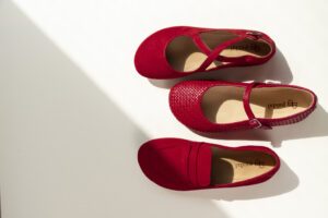 Three paidal barefoot shoes from the launch collection